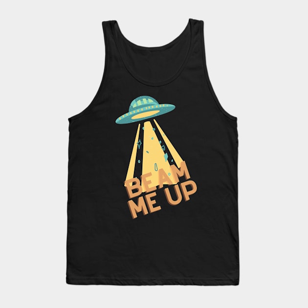 Beam Me Up Tank Top by StudioTrend